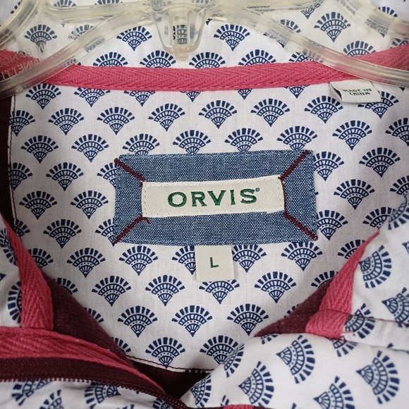 Orvis long sleeve 1/4 zipper women's Sweatshirt L. - Picture 5 of 7